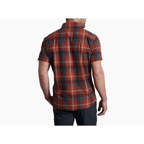 ✨Kuhl Mens Styk SS Sz Medium Fire Stone Shirt✨ - Picture 3 of 10